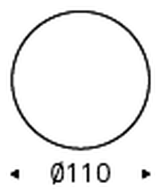 Wish Wall Mirror by Cattelan Italia, size drawing 5