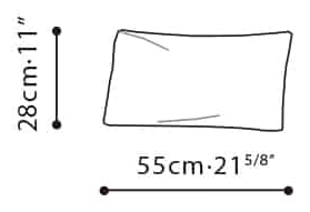 Cozi Chair by Camerich, size drawing: C08H0601