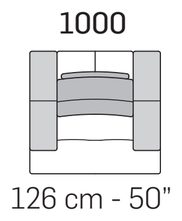Egeo Sofa by Nicoline, size drawing 5
