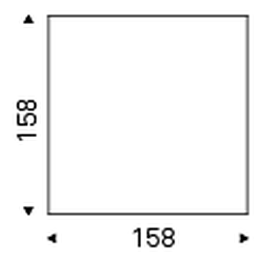 Gordon Keramik Dining Table by Cattelan Italia, size drawing 4