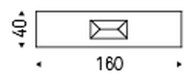 Diapason Console Table by Cattelan Italia, size drawing 4