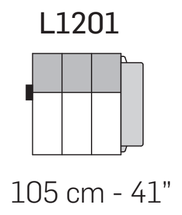 Zara Light Sofa by Nicoline, size drawing 8