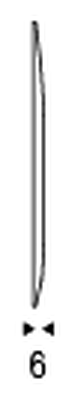 Diamond Wall Mirror by Cattelan Italia, size drawing 1