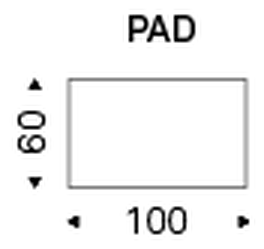 Nasdaq Desk by Cattelan Italia, size drawing 5