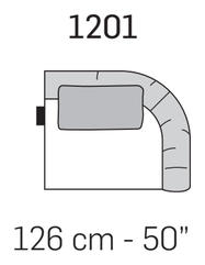 Crumble Sofa by Nicoline, size drawing 7