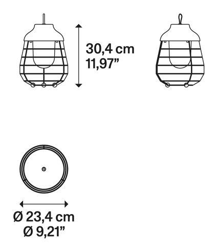 Stitch by Lodes, size drawing: Stitch Small Table - Floor