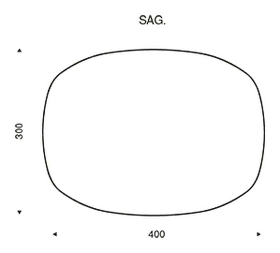 Sendai Rug by Cattelan Italia, size drawing 5