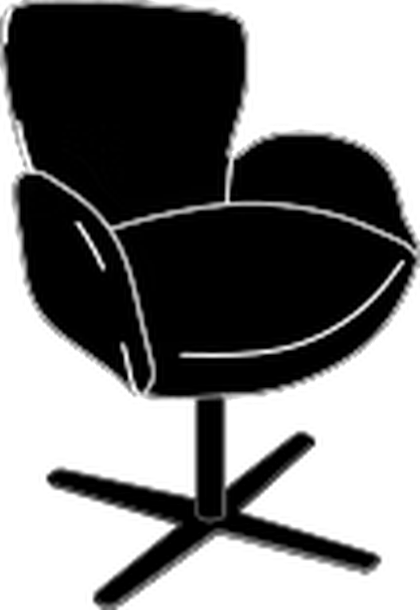 Ariel Dining Chair by Bontempi, size drawing: 35.05