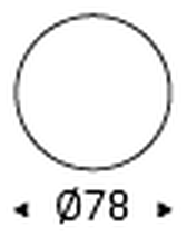 Nido Keramik Bistrot Table by Cattelan Italia, size drawing 2