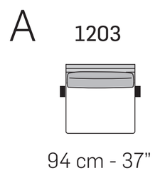 Astedio Sofa by Nicoline, size drawing 8