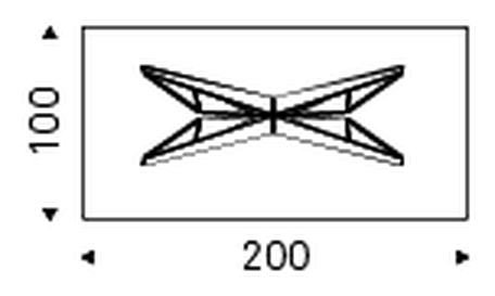 Skorpio Dining Table by Cattelan Italia, size drawing 8