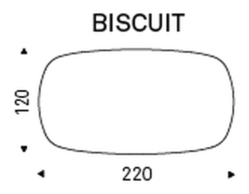 Eliot Keramik Dining Table by Cattelan Italia, size drawing 4