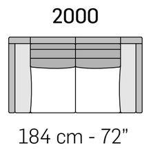 Cadorna Sofa by Nicoline, size drawing 7