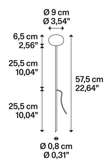 Reed by Lodes, size drawing: Reed 30 Oval 90