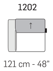 Wing Sofa by Nicoline, size drawing 8
