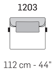 Klarence Sofa by Nicoline, size drawing 5