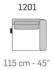 Strauss Sofa by Nicoline, size drawing 8