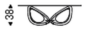 Helix Coffee Table by Cattelan Italia, size drawing 3