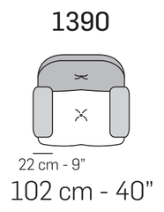 Boero Sofa by Nicoline, size drawing 7