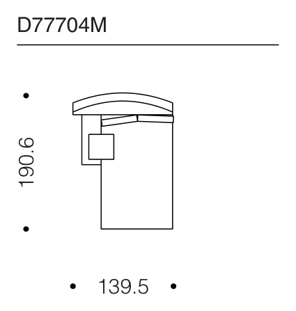 Wow Sofa by Driade, size drawing: D77704M