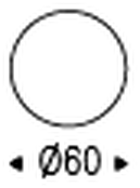 Billy Wood Coffee Table by Cattelan Italia, size drawing 4