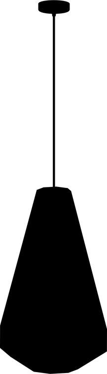 Pandora Pendant Lamp by Bontempi, size drawing: 56.08