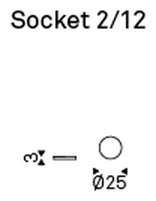 Cloudine Pendant Lamp by Cattelan Italia, size drawing 3