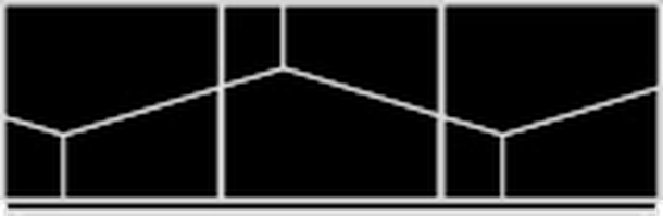 Tessa Storage Unit by Bontempi, size drawing: 15.84