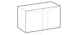 Unit Sideboard by Ditre Italia, size drawing: 100x60 2 door lacquered furniture