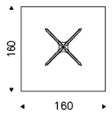Helix Coffee Table by Cattelan Italia, size drawing 7