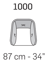 Fashion Armchair by Nicoline, size drawing 2