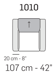 Wing Sofa by Nicoline, size drawing 6