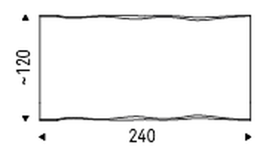 Premier Wood Dining Table by Cattelan Italia, size drawing 3