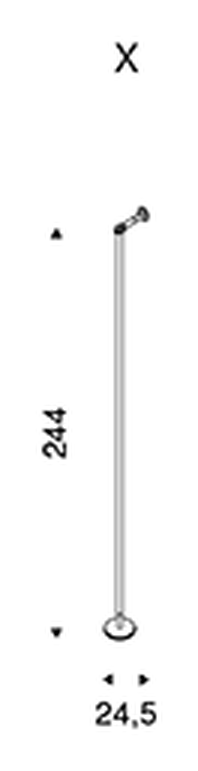 Address Bookcase by Cattelan Italia, size drawing 3