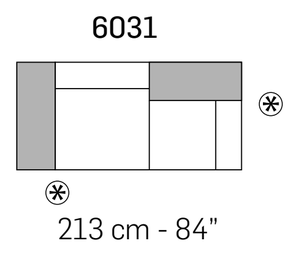 Cairoli Sofa by Nicoline, size drawing 6