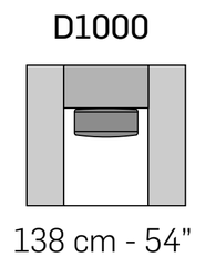Cairoli Deep Sofa by Nicoline, size drawing 4