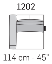 Monforte Sofa by Nicoline, size drawing 7