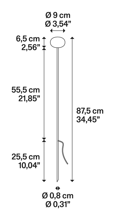 Reed by Lodes, size drawing: Reed 60 Oval 90