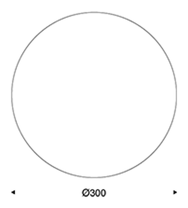 Kiran Rug by Cattelan Italia, size drawing 4
