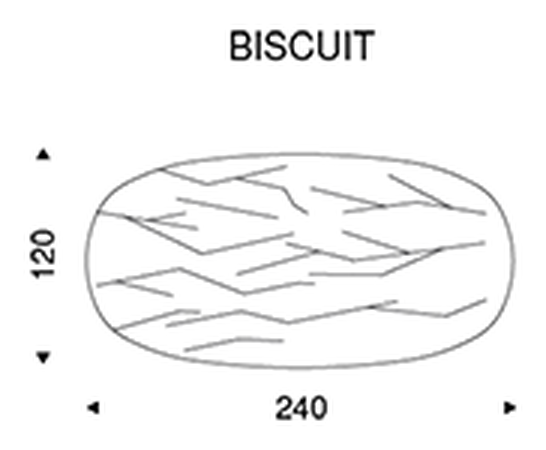 Skorpio Marble Dining Table by Cattelan Italia, size drawing 5