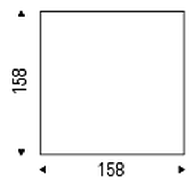 Planer Keramik Dining Table by Cattelan Italia, size drawing 2