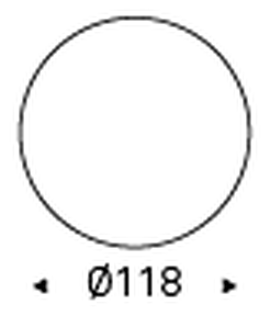 Nido Keramik Bistrot Table by Cattelan Italia, size drawing 3