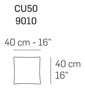 Cushion CU52-CU51-CU50 by Nicoline, size drawing 3