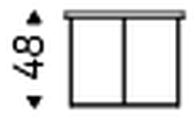 Billy Keramik Coffee Table by Cattelan Italia, size drawing 7