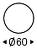 Amerigo Coffee Table by Cattelan Italia, size drawing 4