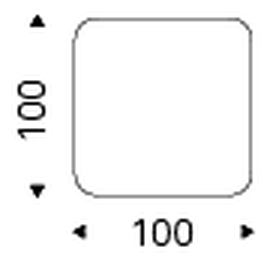 Albert Keramik S Coffee Table by Cattelan Italia, size drawing 8
