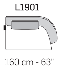 Fleur Sofa by Nicoline, size drawing 7