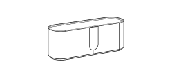 Circus Sideboard by Ditre Italia, size drawing: Sideboard
