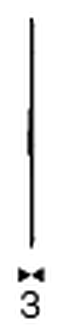 Hawaii Wall Mirror by Cattelan Italia, size drawing 1