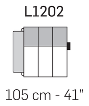 Zara Light Sofa by Nicoline, size drawing 7